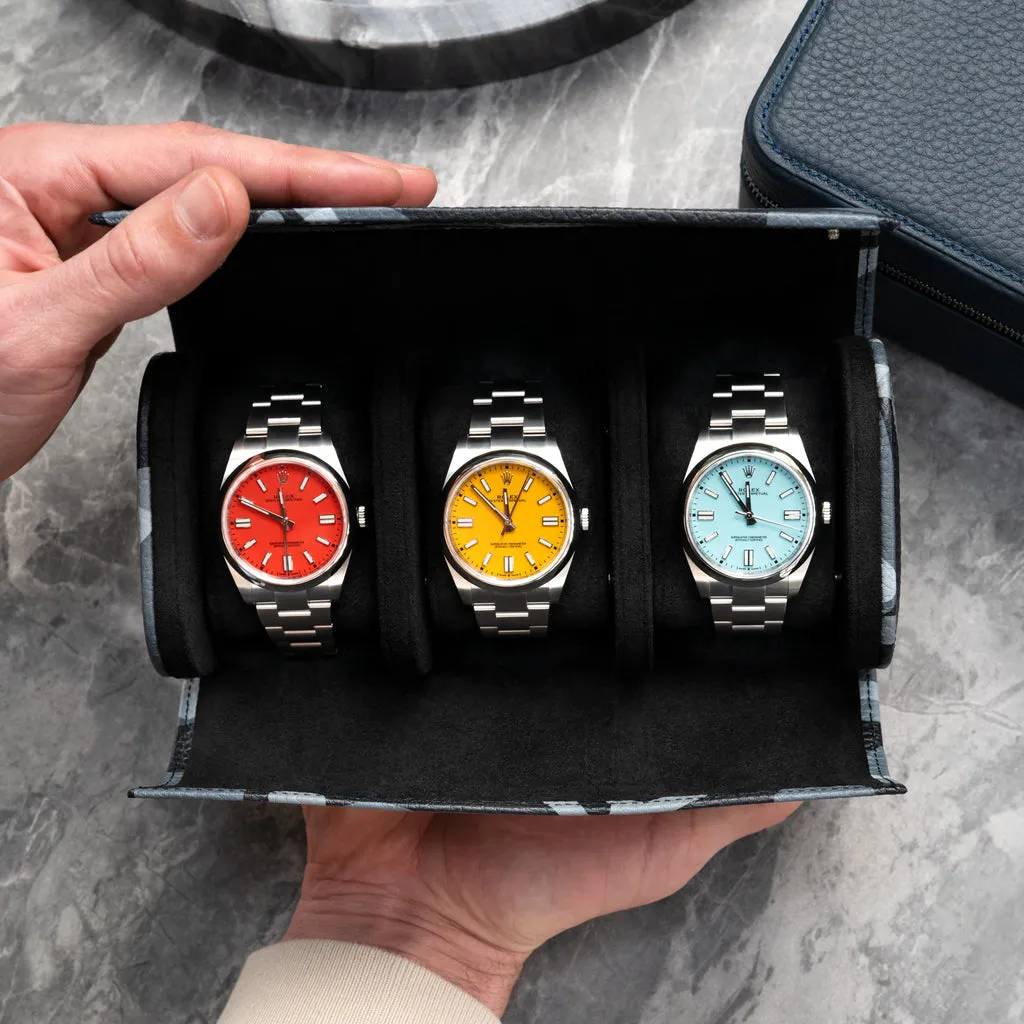 Stealth Camo Watch Roll – Three Watches