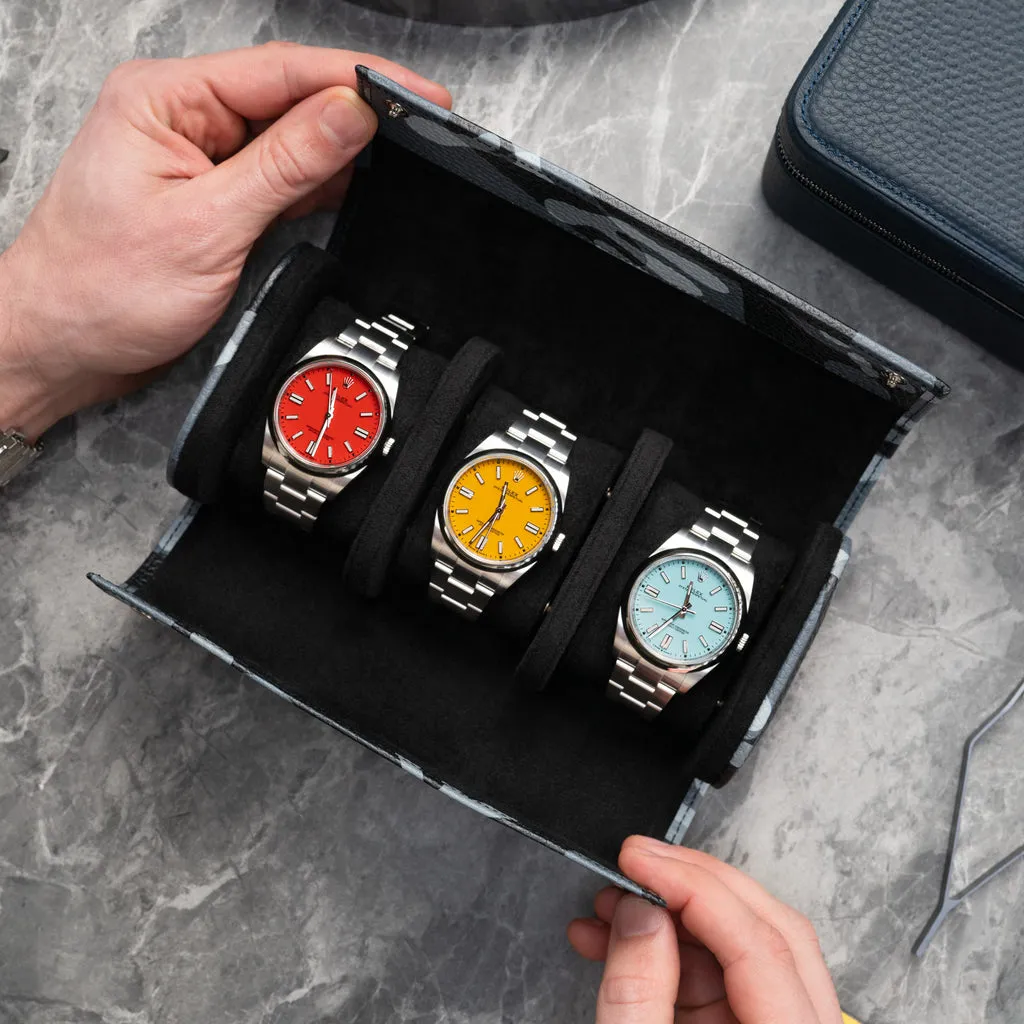 Stealth Camo Watch Roll – Three Watches