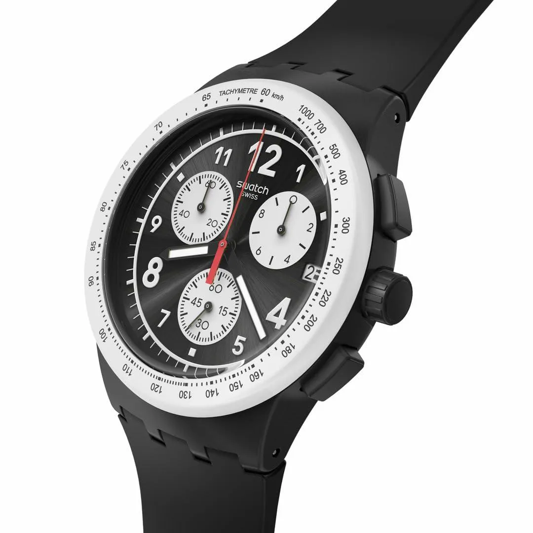 Swatch Nothing Basic About Black Watch