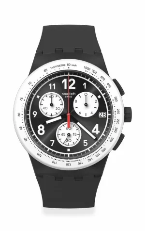 Swatch Nothing Basic About Black Watch