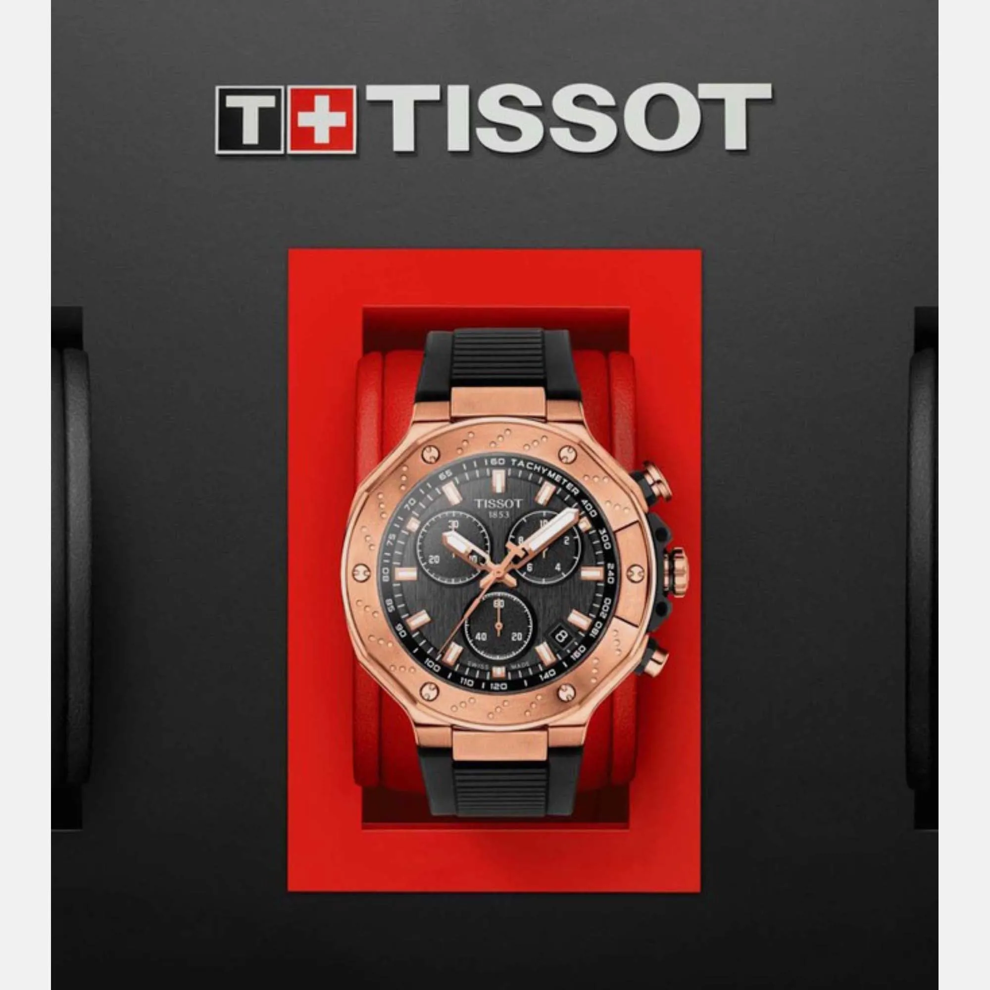 T-Race Men Chronograph Stainless steel Watch T1414173705100