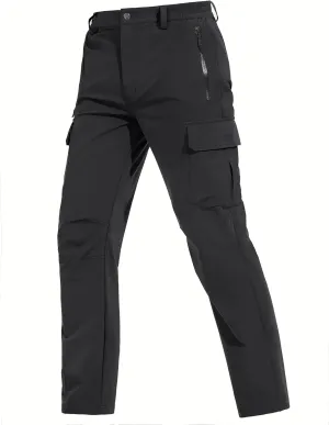 TACVASEN Men's Cargo Pants 5 Pockets Water Resistant Lightweight Quick Dry Ripstop Stretch Pants for Hiking Work Travel