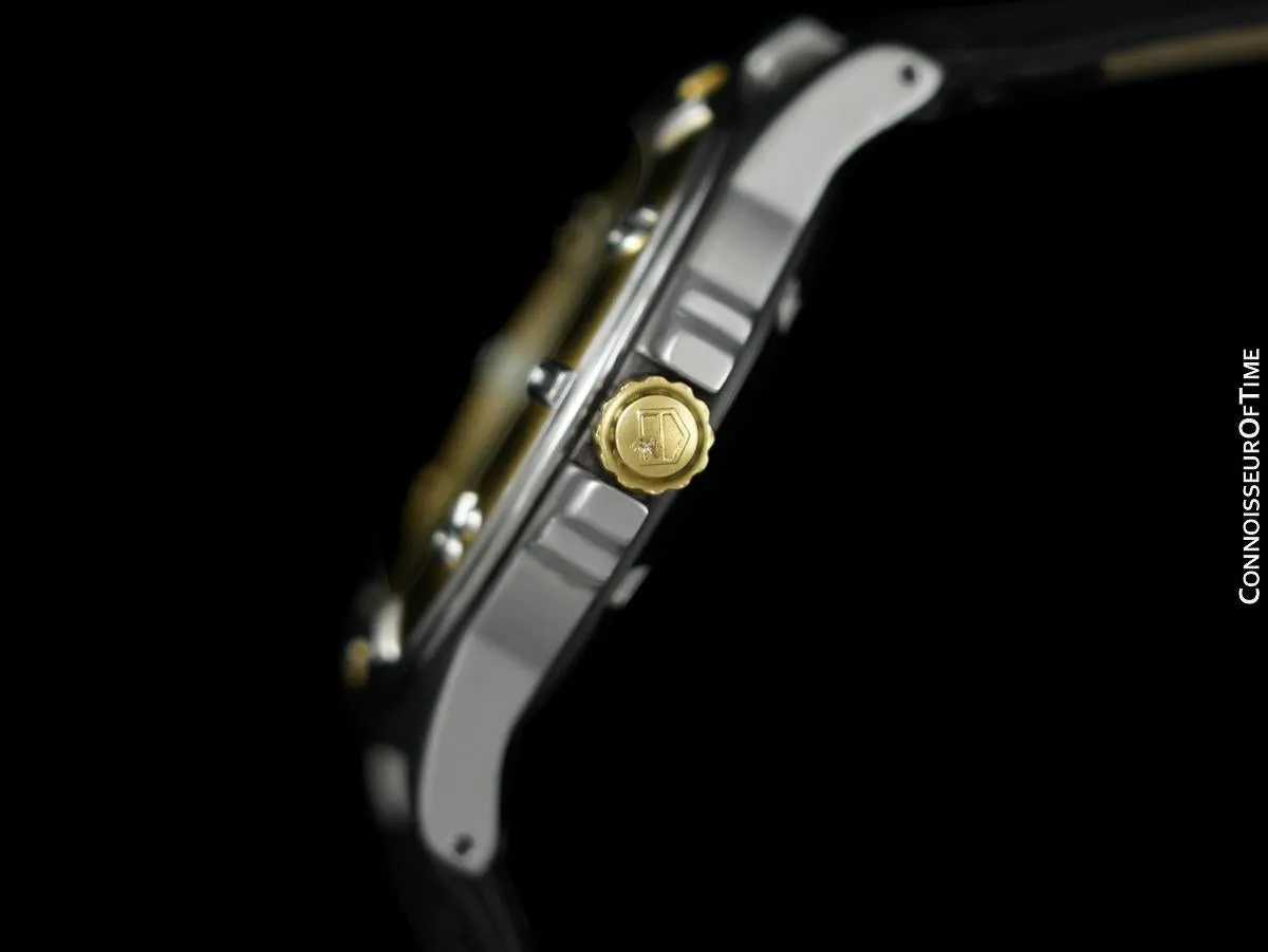 TAG Heuer Professional 4000 Full Size Mens Diver Watch - Stainless Steel & 18K Gold