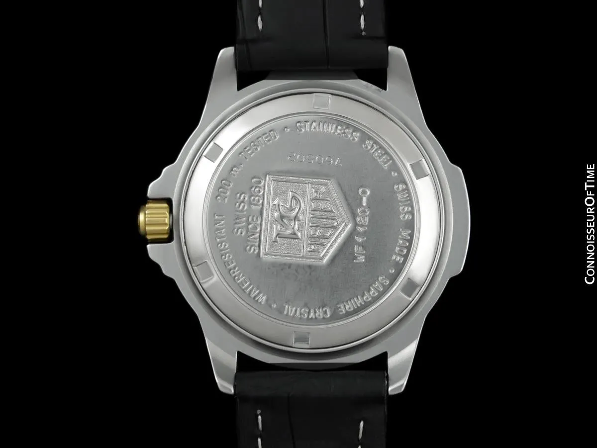 TAG Heuer Professional 4000 Full Size Mens Diver Watch - Stainless Steel & 18K Gold
