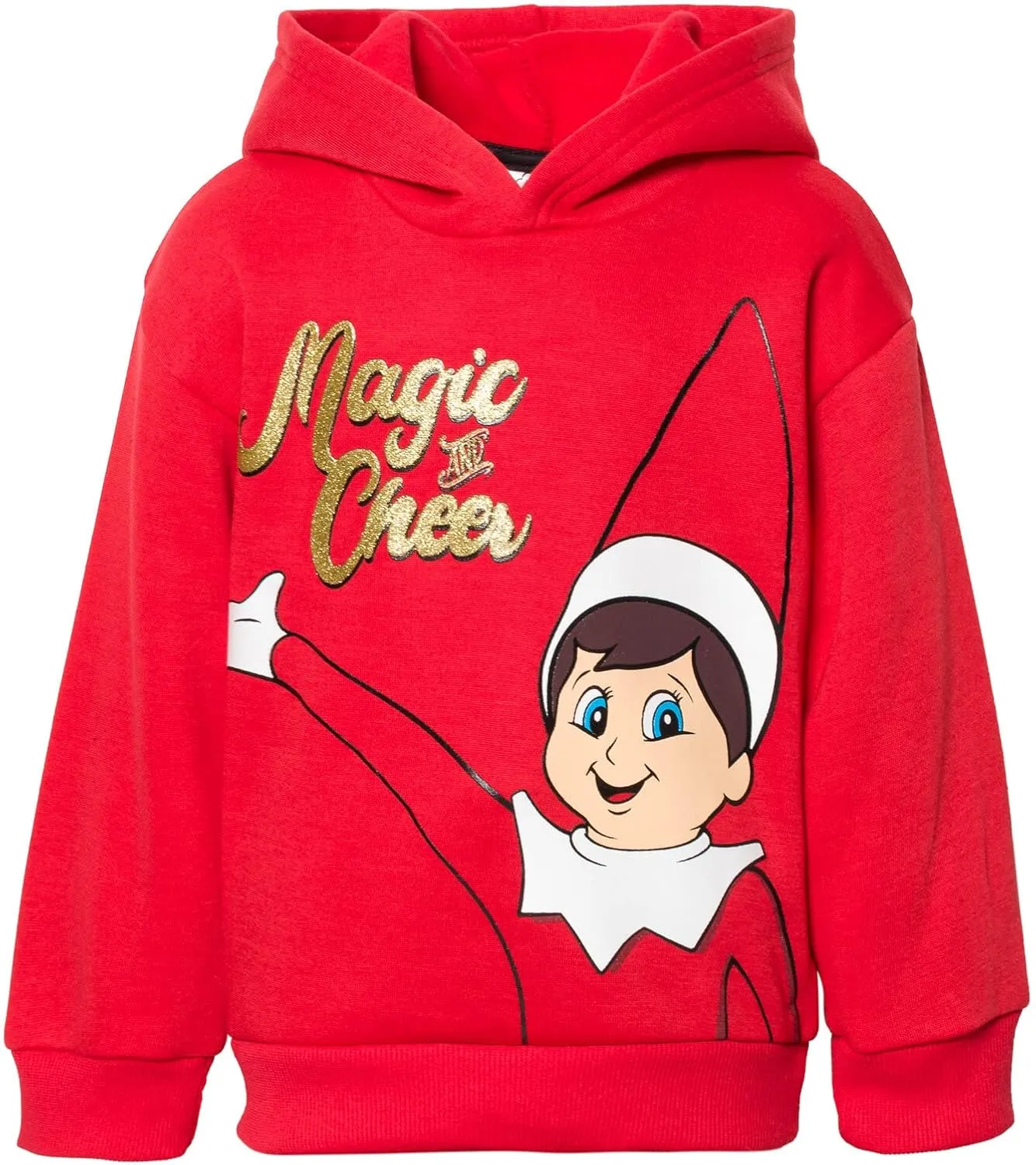 The Elf on the Shelf Fleece Pullover Hoodie and Pants Outfit Set Toddler to Big Kid