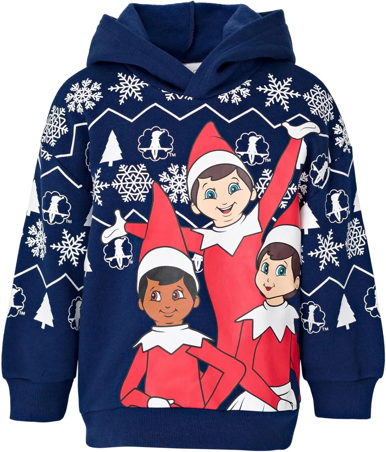 The Elf on the Shelf Fleece Pullover Hoodie and Pants Outfit Set Toddler to Big Kid