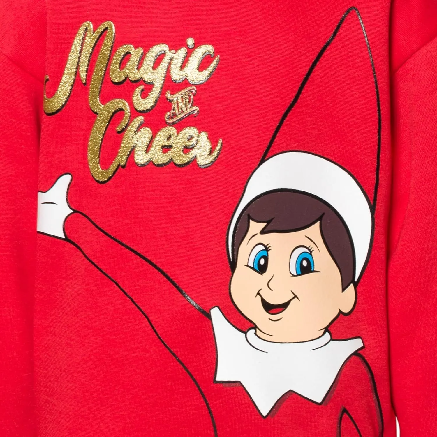 The Elf on the Shelf Fleece Pullover Hoodie and Pants Outfit Set Toddler to Big Kid