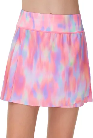 THE GYM PEOPLE Girls' Pleated Tennis Skirts 2 in 1 Kids Athletic Running Golf Skorts with Shorts Pockets