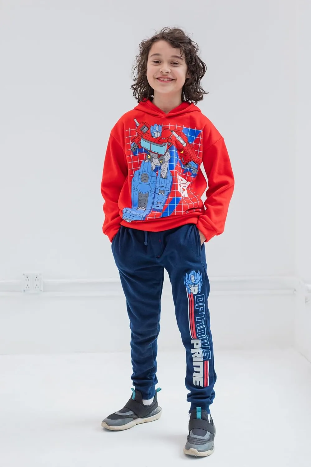Transformers Optimus Prime Bumblebee Pullover Hoodie Jogger Pants Toddler to Big Kid