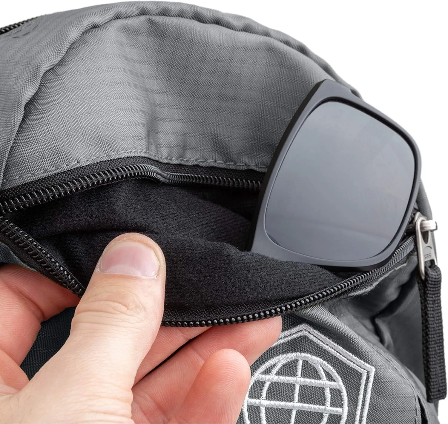 TRIPPED Travel Gear Granite Grey 35L Foldable Backpack, Lightweight, Packable, with Padded Shoulder Straps, Ideal for Travel, Hiking, and Everyday Use