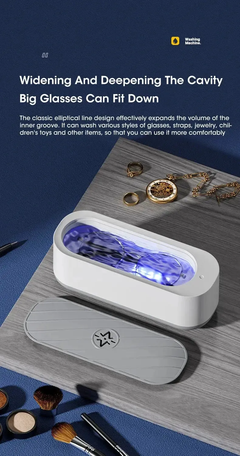 Ultrasonic Glasses & Jewelry Cleaner