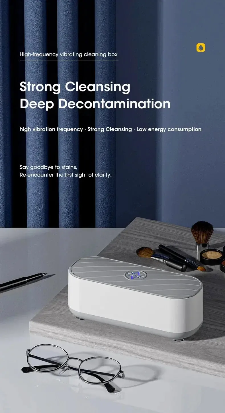 Ultrasonic Glasses & Jewelry Cleaner