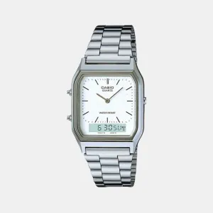Unisex Analog Stainless Steel Watch AD03 - AQ-230A-7DHDF