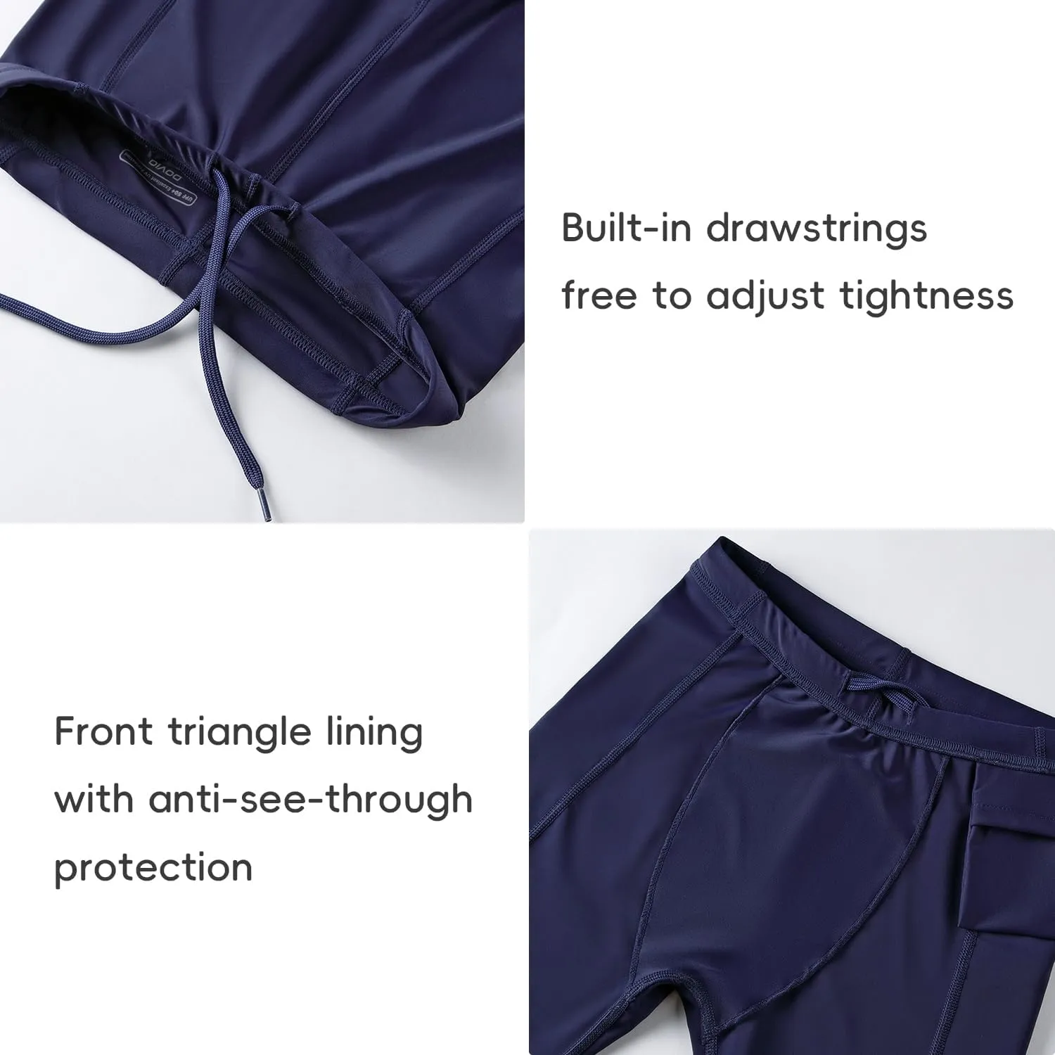UPF 50  Kids Swim Pants, Girls Boys Swimming Leggings UV Protection Long Elastic Beach Surfing