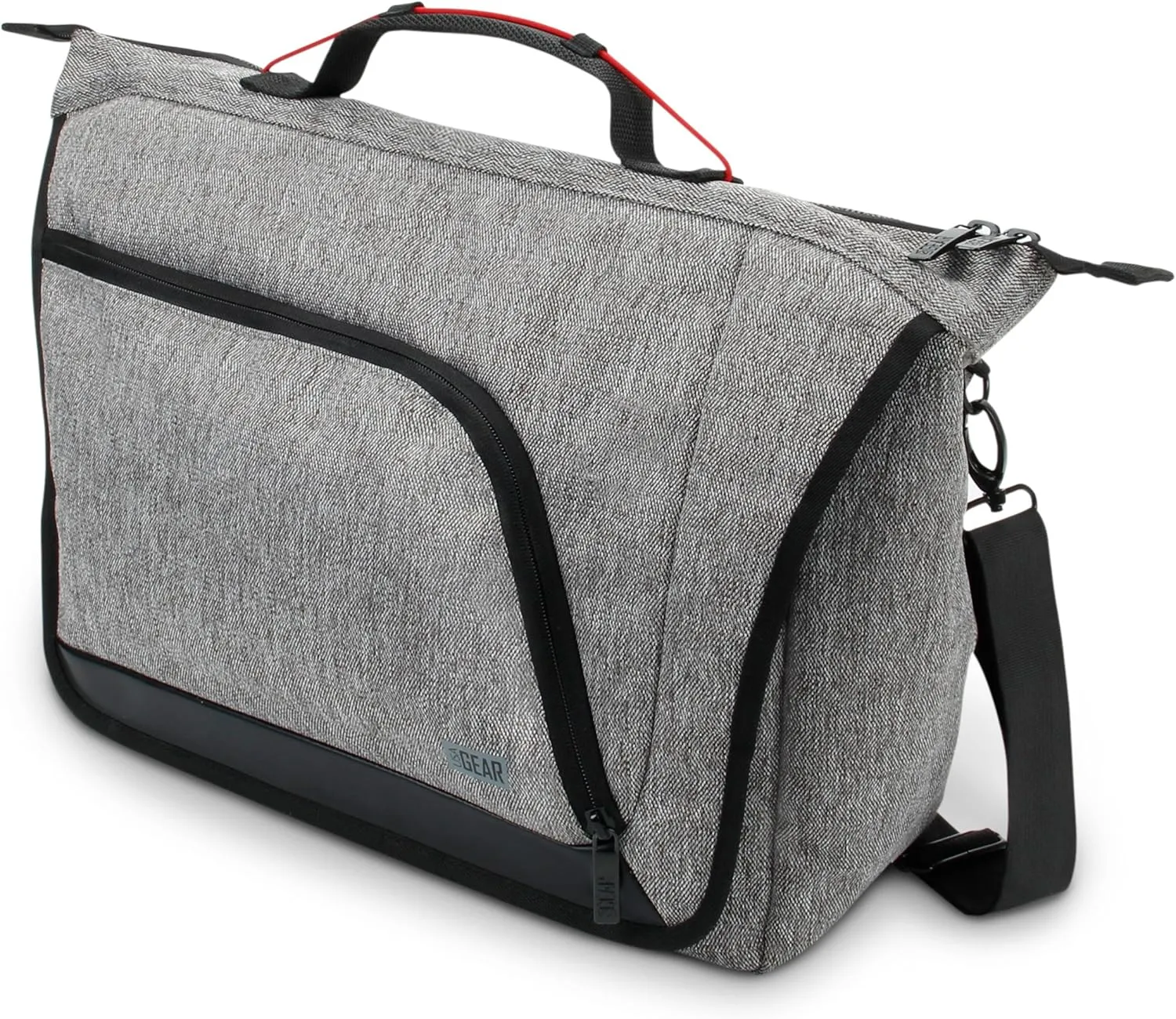 USA Gear Tabletop DND Bag - RPG Player's Essentials Dungeons and Dragons Messenger Bag  Customizable Dividers, Comfortable Back Support and Adjustable Strap -Holds Books, Binders, Dice & Accessories