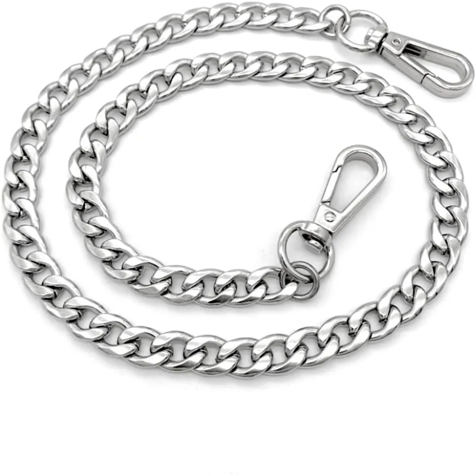 Wallet Chain Pocket Chain Belt Chain Jeans Chain with Lobster Clasps for Key Wallet Hip-Hop Fashion Pants Chain