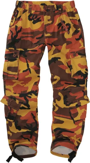 Women's Cargo Pants Quick Dry Casual Military Army Camo Combat Work Casual Pants with Pockets