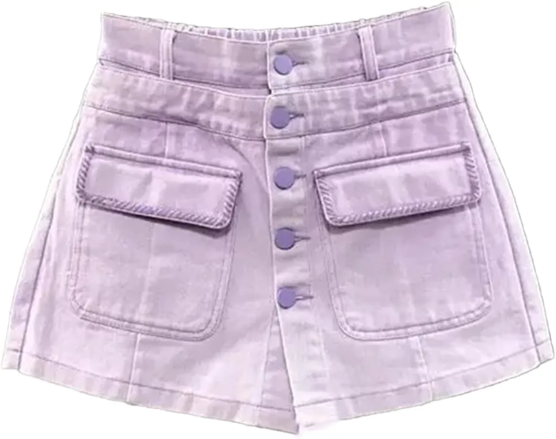 Womens Denim Hot Pants Spring Summer Low Waist Slim Fit Nightclub Edgy