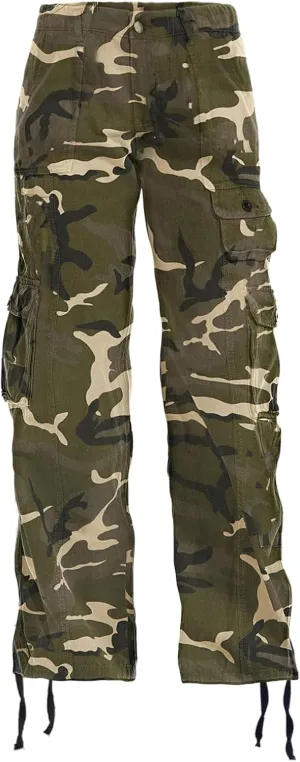 Women's Hiking Cargo Pants Joggers Cotton Casual Military Army Combat Work Pants with 7 Pocket