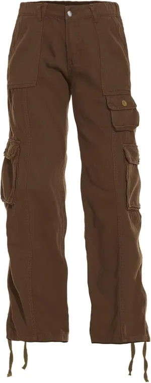 Women's Hiking Cargo Pants Joggers Cotton Casual Military Army Combat Work Pants with 7 Pocket