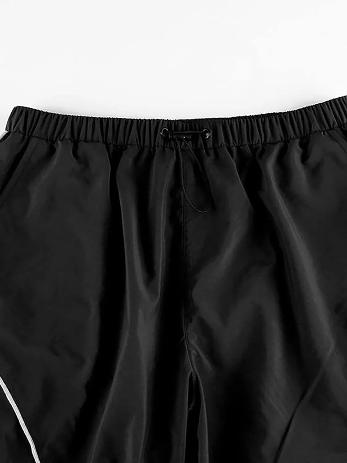 Xineicy Y2K Baggy Pants for Women Vintage Sweatpants Wide Leg Parachute Pants Hip Pop Cargo Pants